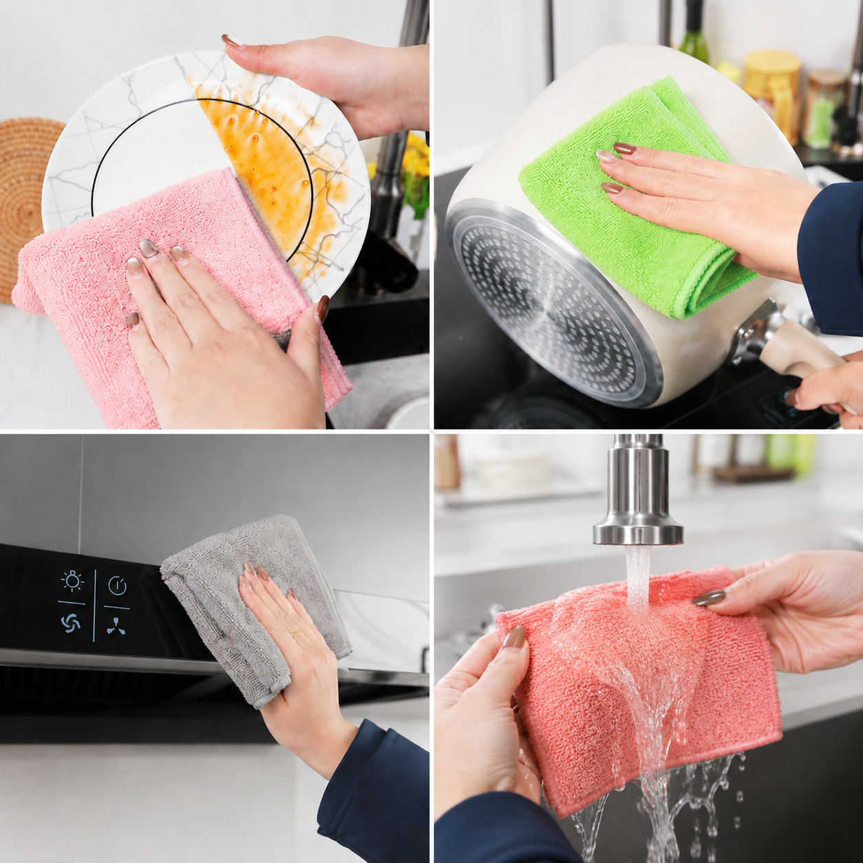 Dual-Pile Microfiber Cleaning Cloth