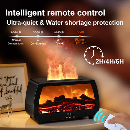 3D Fireplace Flame Aroma Diffuser
