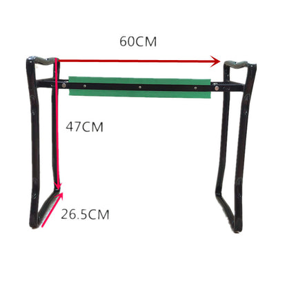 Foldable Garden Kneeler & Seat with Tool Bag