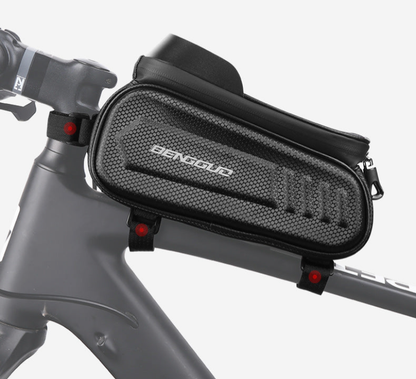 Bike Frame Bag with TPU Touchscreen Window