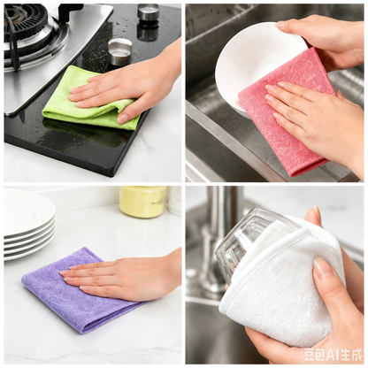 Cotton Gauze Dish Cleaning Cloth