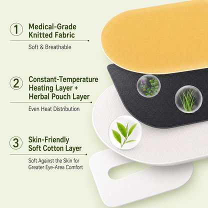 Tea-Infused Steam Eye Mask