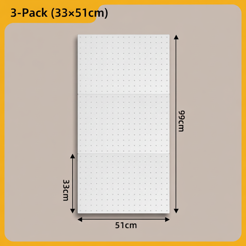 Dyson Vacuum Storage Rack – No-Drill Pegboard Wall Mount Organizer