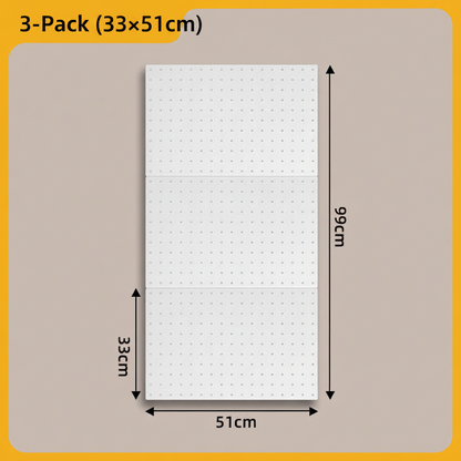 Dyson Vacuum Storage Rack – No-Drill Pegboard Wall Mount Organizer