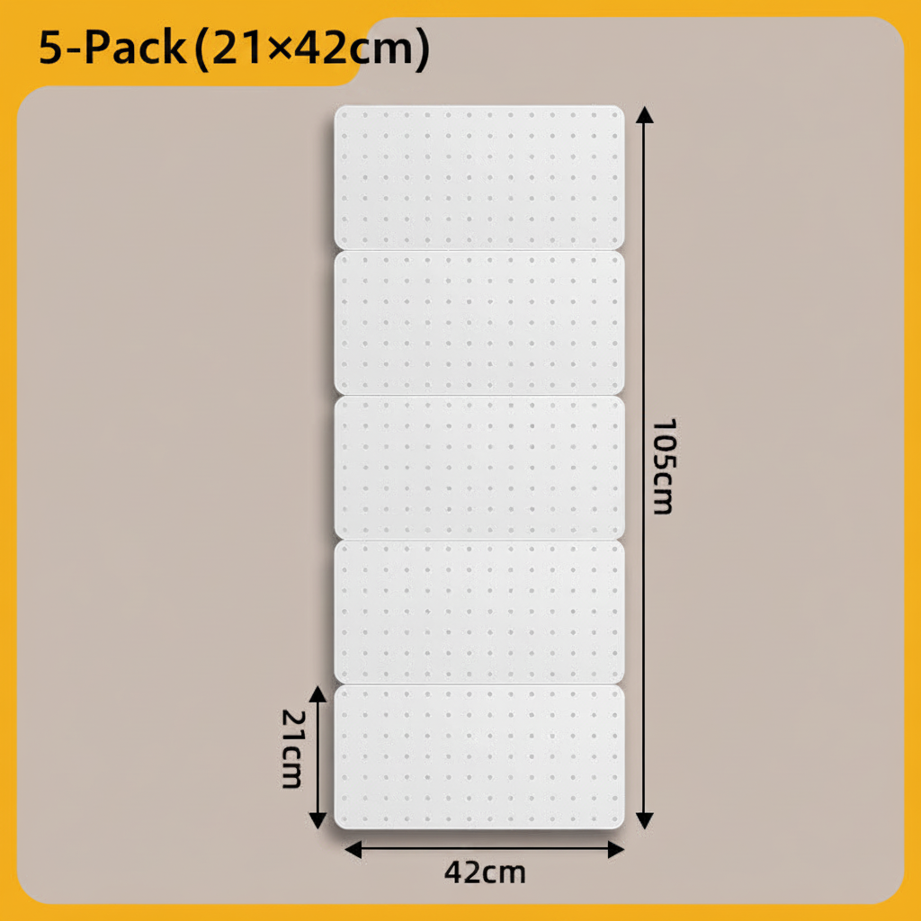 Dyson Vacuum Storage Rack – No-Drill Pegboard Wall Mount Organizer