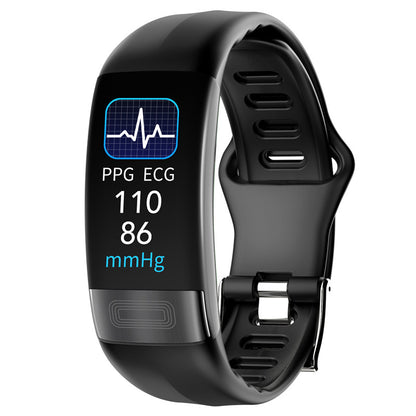 P11 PLUS Cross-Border Smart Watch Body Temperature Blood Oxygen ECG Blood Pressure Heart Rate Sleep Waterproof Sports Pedometer Bracelet