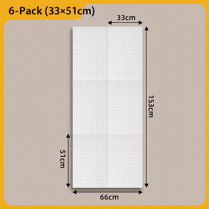 Dyson Vacuum Storage Rack – No-Drill Pegboard Wall Mount Organizer