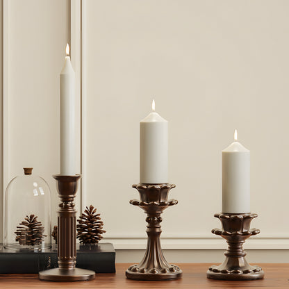 DIY Epoxy Resin Mold European Style Candle Holder Base Aromatherapy Candle Silicone Mold Home Decoration