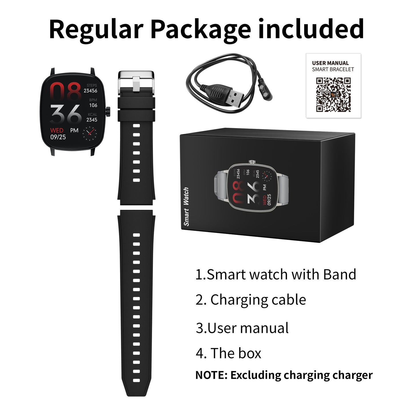 The latest cross-border bestseller AW63 Smart Watch Sports Health Bluetooth Call Bracelet Smart Watch