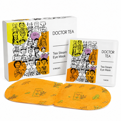 Tea-Infused Steam Eye Mask