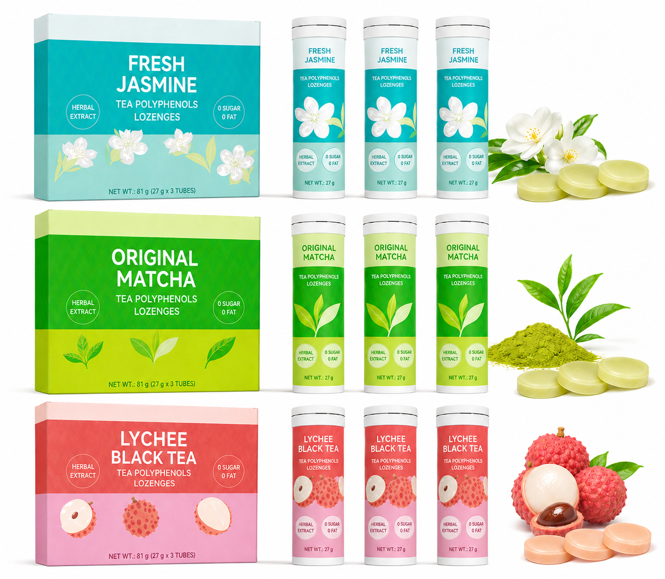 Tea Polyphenols Lozenges