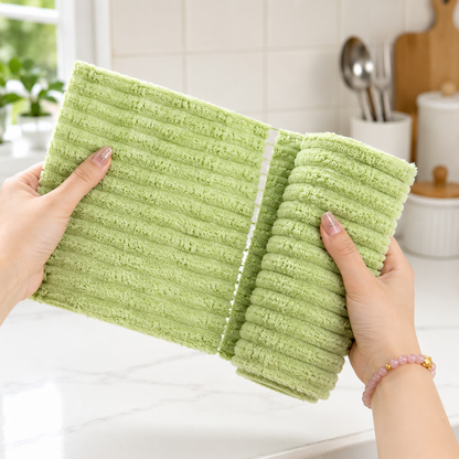 Waffle-Texture Cleaning Cloth Roll
