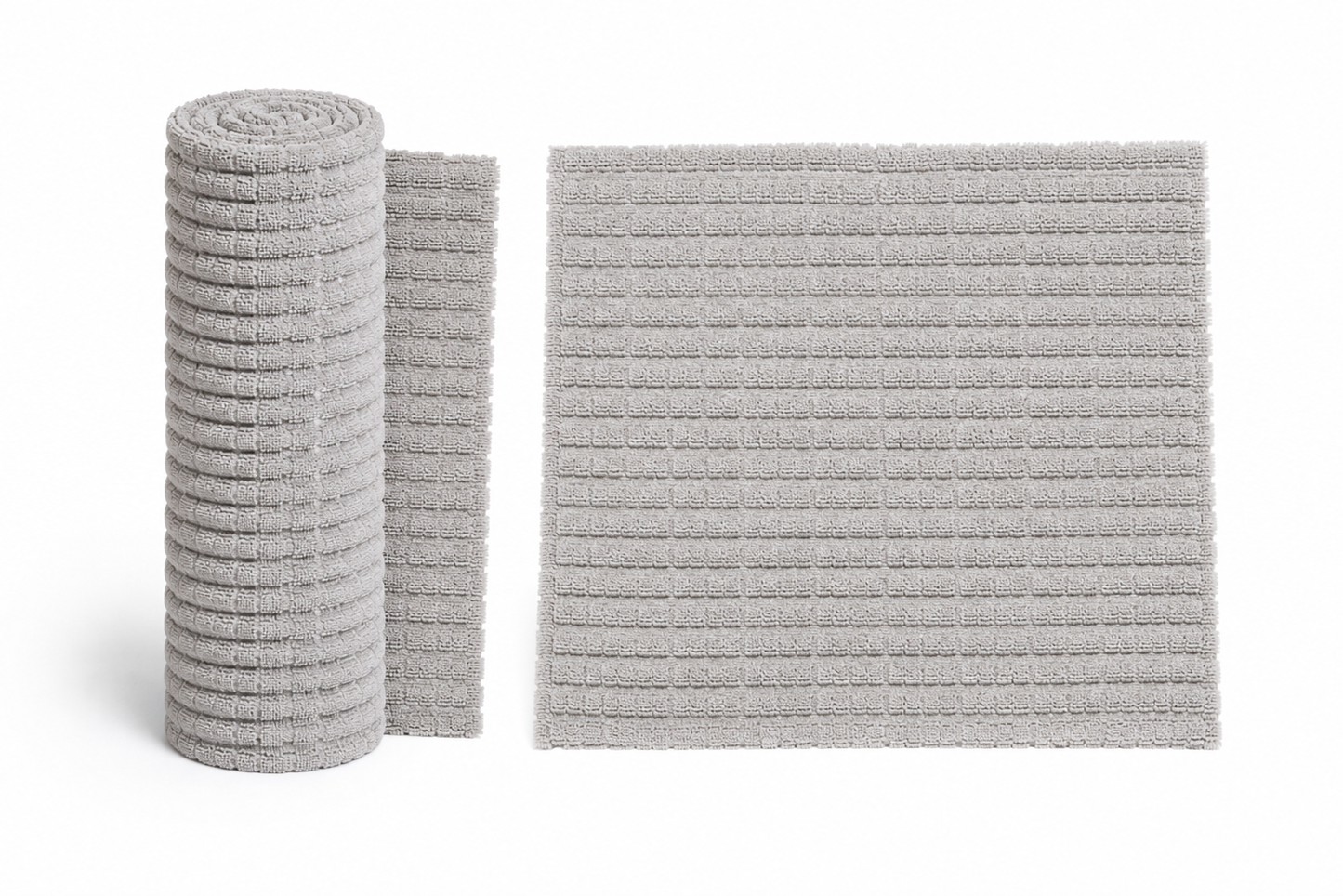 Premium Waffle-Texture Cleaning Cloth Roll