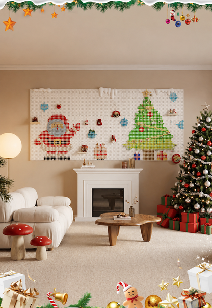 Christmas DIY Pegboard Decoration Set