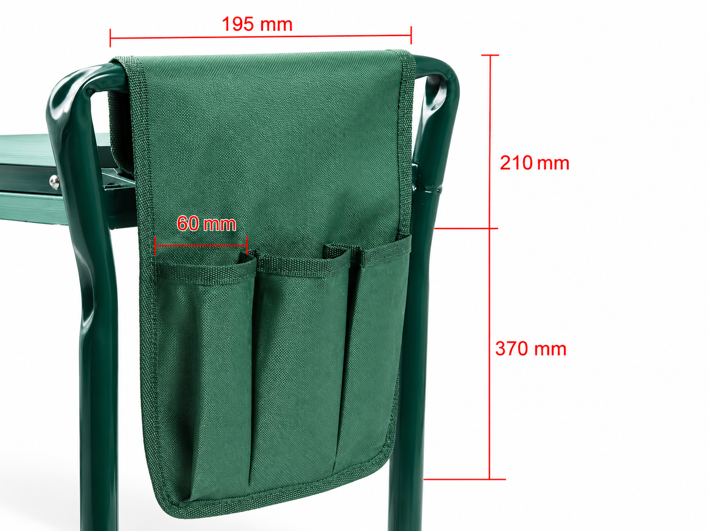 Foldable Garden Kneeler & Seat with Tool Bag