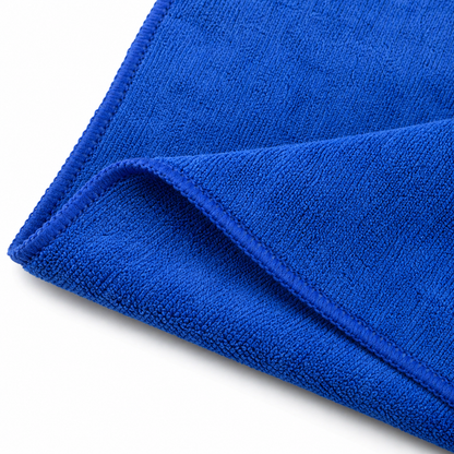 Weft-Knit Microfiber Cleaning Cloth