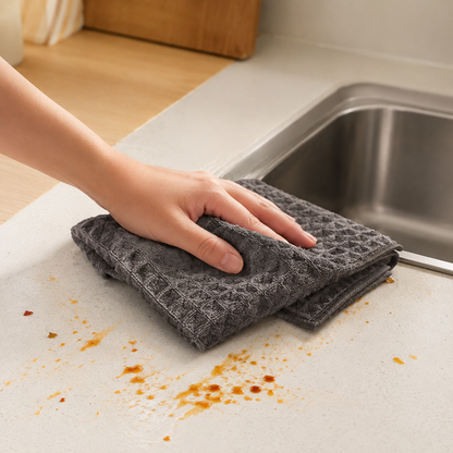 Waffle Texture Cleaning Cloth