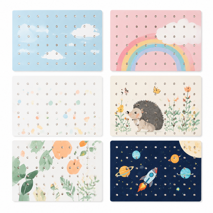 Custom UV Print Pegboard Wall Organizer