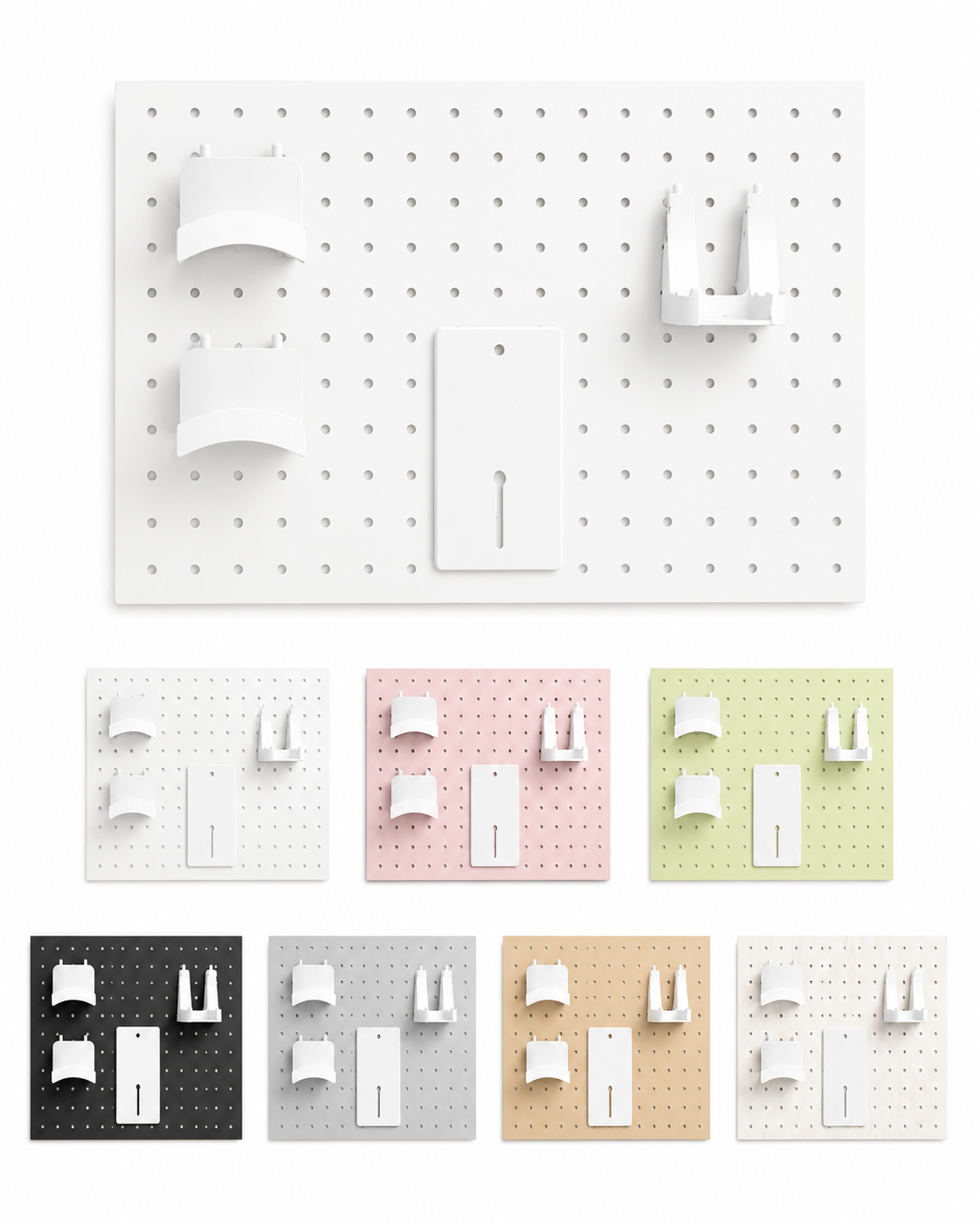 Custom UV Print Pegboard Wall Organizer