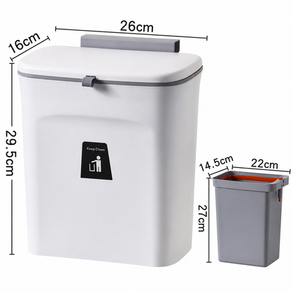 Kitchen Trash Can with Lid