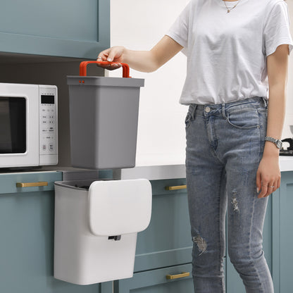 Kitchen Trash Can with Lid