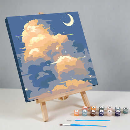 DIY Paint by Numbers Kit for Adults & Beginner