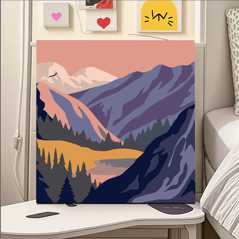 DIY Paint by Numbers Kit for Adults & Beginner