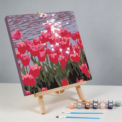 DIY Paint by Numbers Kit for Adults & Beginner