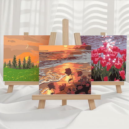 DIY Paint by Numbers Kit for Adults & Beginner