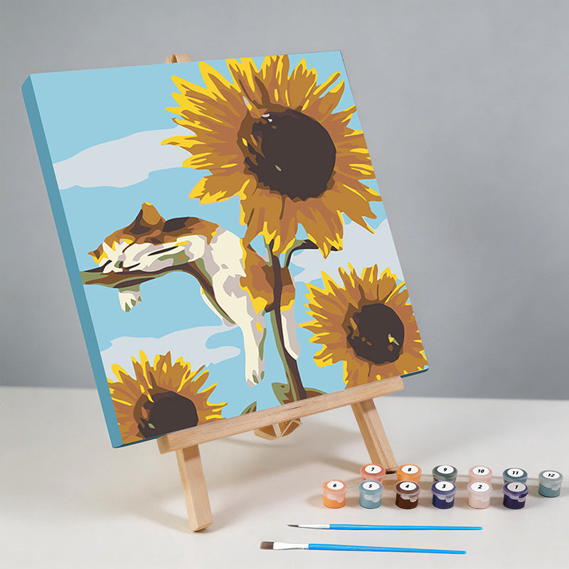 DIY Paint by Numbers Kit for Adults & Beginner