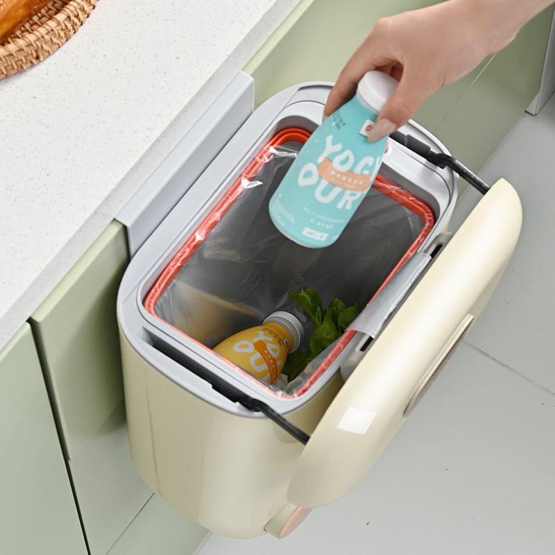 Kitchen Trash Can with Lid