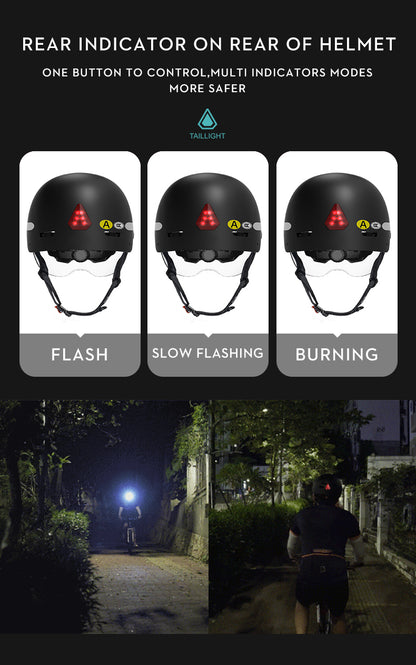 Smart Cycling Helmet with 1080P Camera