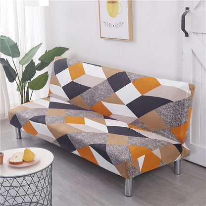 Factory Direct Cross-Border Sofa Cover Elastic Sofa Bed Cover Full Wrap Sofa Cover Foldable Armless Universal Non-Slip