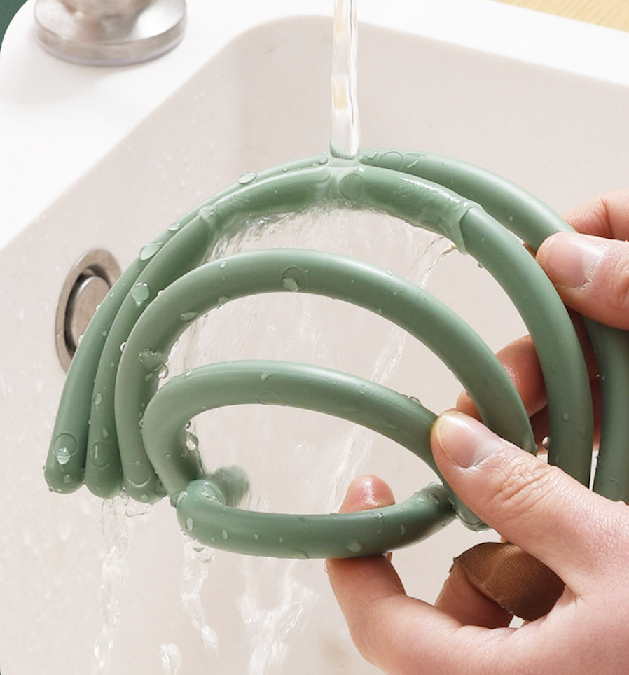 U-Shaped Heat Resistant Trivet Mat | Foldable & Non-Slip Table Protector
