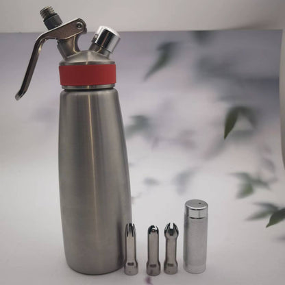 1000ML500ML304 Stainless Steel Aluminum Cream Gun Frother Coffee Home Baking Special